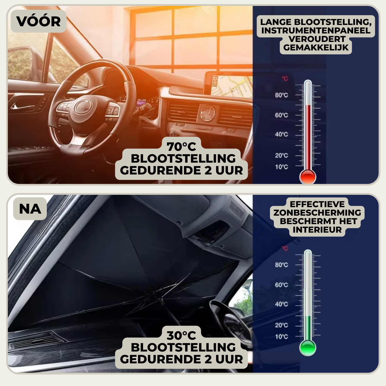 SunGuard - Protects your car from heat and UV rays!