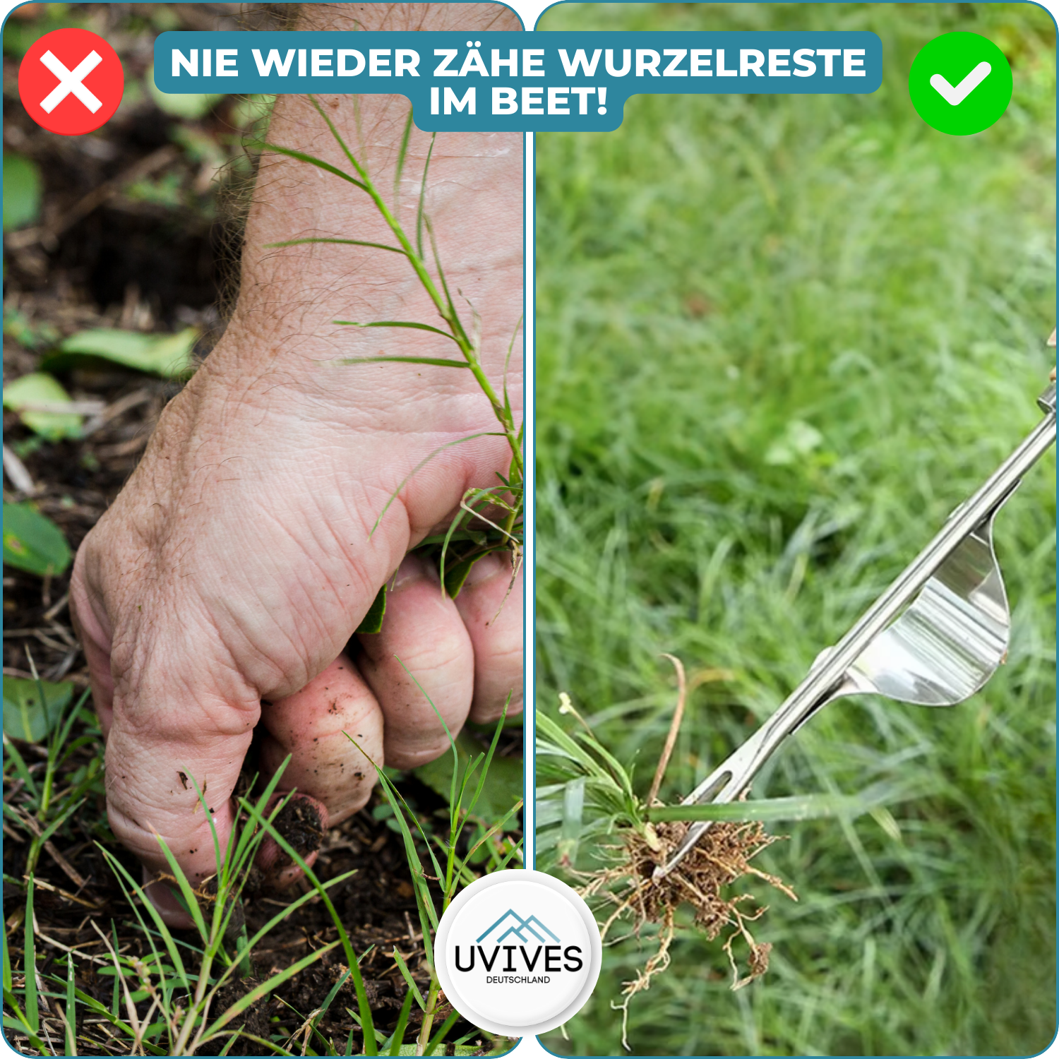 PlantPull™ - fast and back-friendly weeding