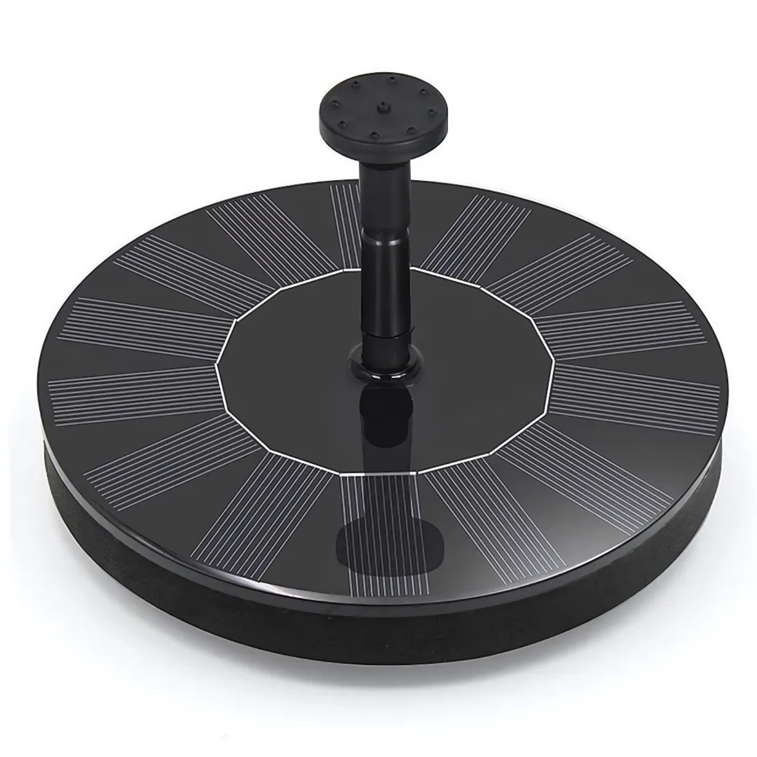 AquaBloom™ - Solar-powered fountain for tranquility and elegance in the garden