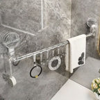 HangRack™ - Adjustable Stainless Steel Towel Rack with Suction Cups [Last Day Sale]