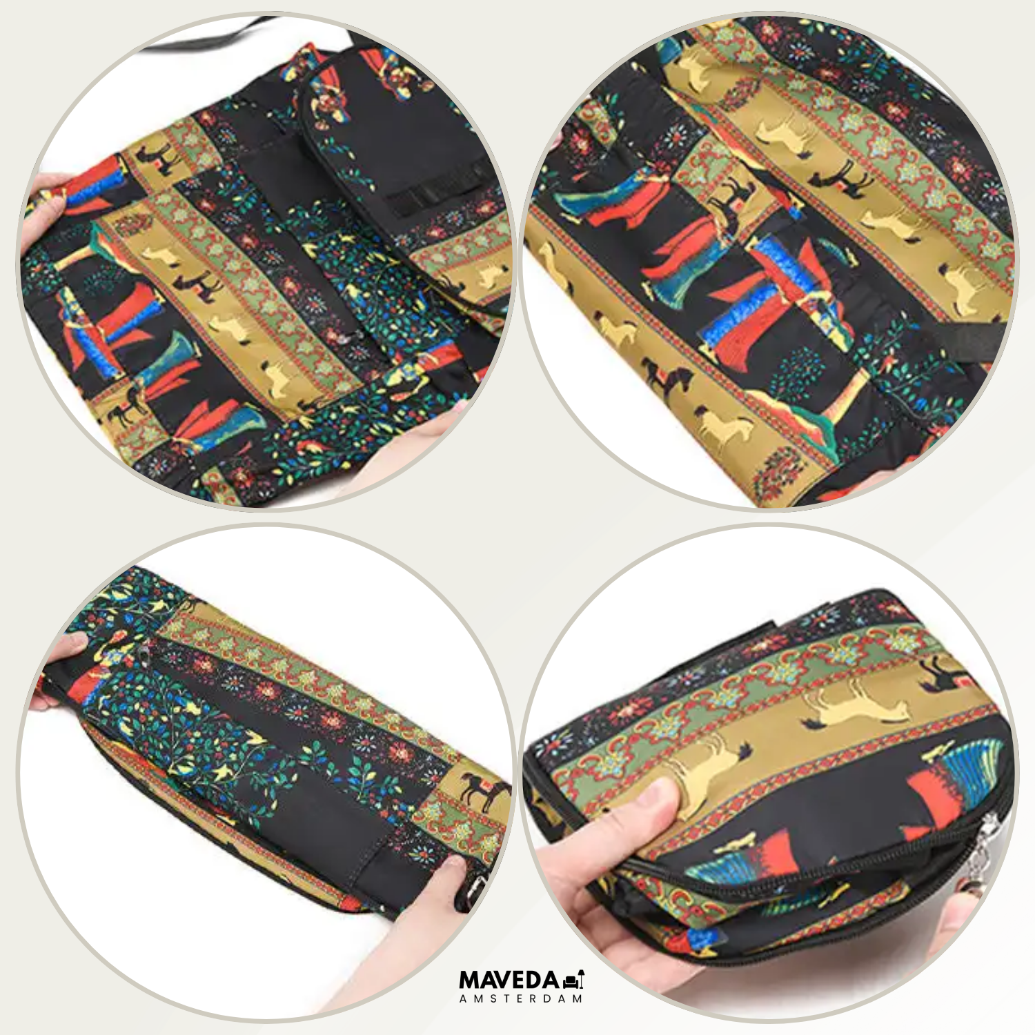PackLite - Foldable travel backpack with wet/dry separation