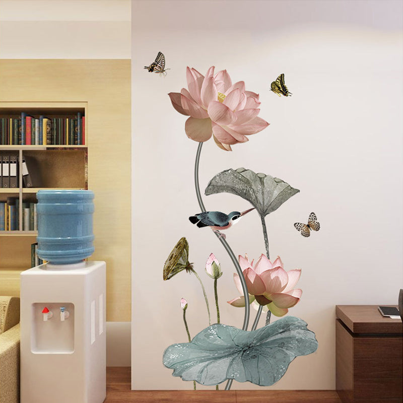 Buy 1+1 FREE | FloraWall - Flower wall sticker wallpaper [Last day of sale] 