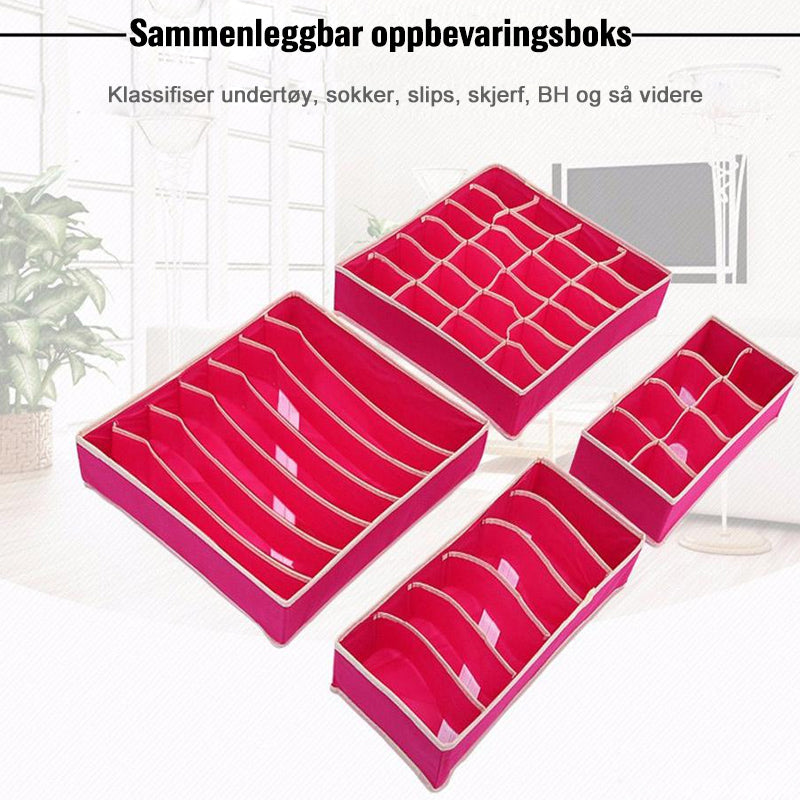 2+2 FREE | FoldiTidy - Foldable underwear storage system for the wardrobe