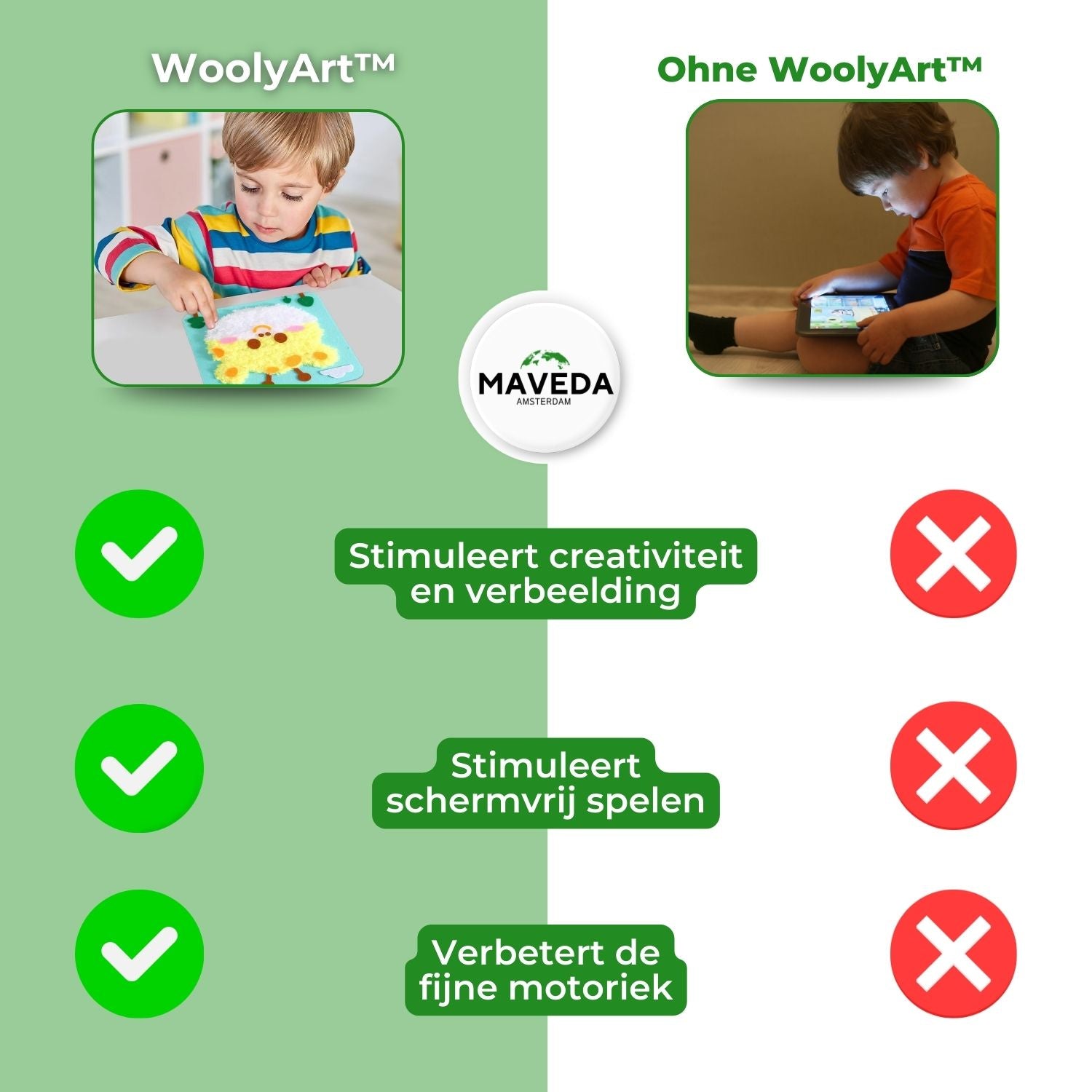 3+3 FREE | WoolyArt™ - Create colorful masterpieces