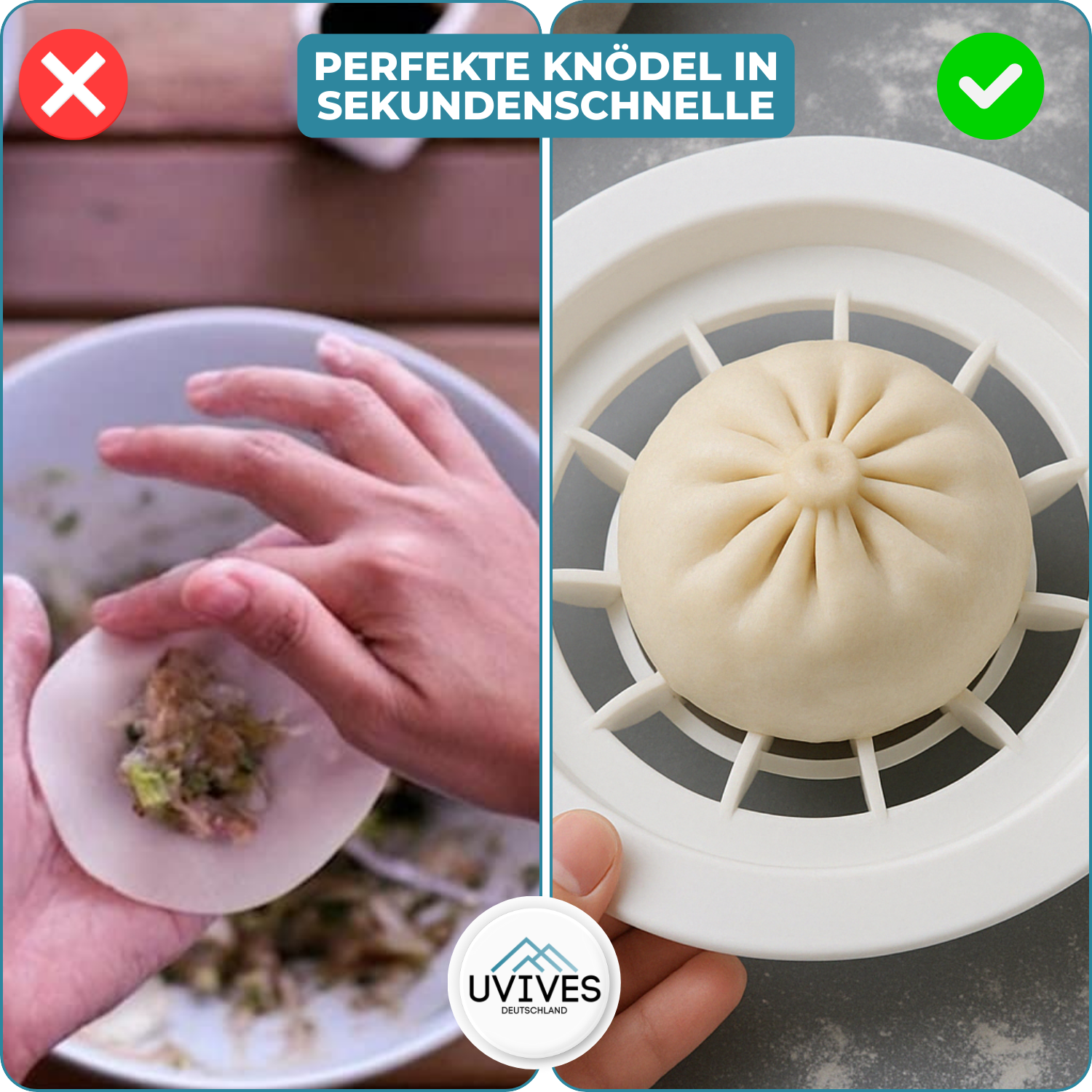 BunBud™ - Flower-shaped bun and dumpling machine