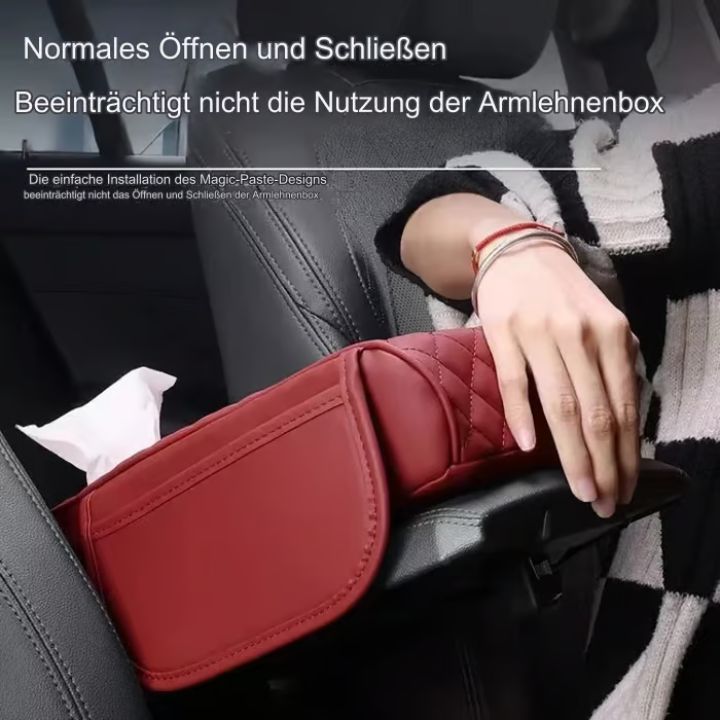 ArmNest™ - Car Armrest Box with Tissue Holder [Last Day Sale]