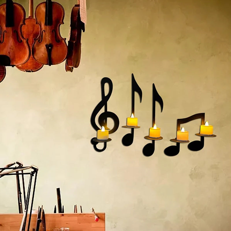 50% OFF | CandleSonata - Musical Note Candle Holder [Last Day Sale]