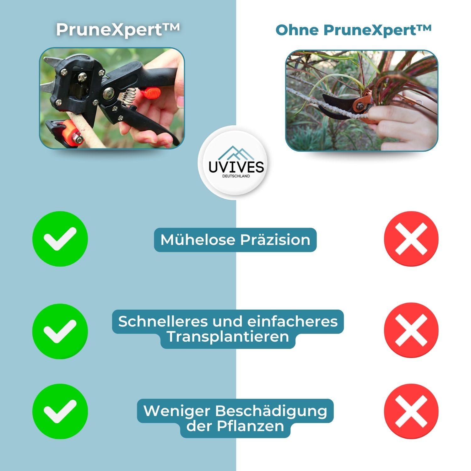 PruneXpert™ - Professional tools for grafting and pruning