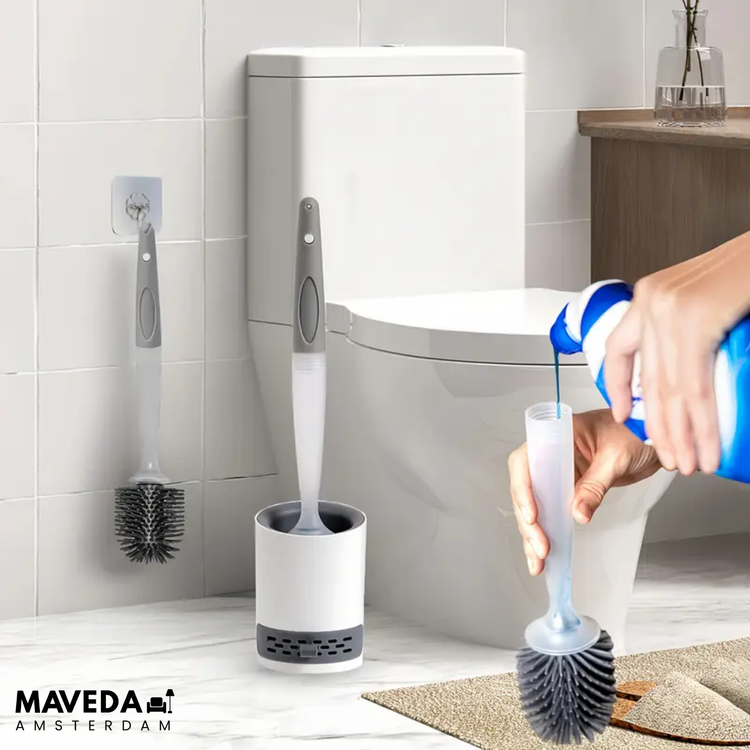 CleanDrop - The smart solution for a hygienically clean toilet!