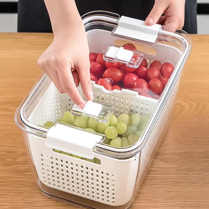 RinseBox - Multifunctional storage box &amp; sieve
