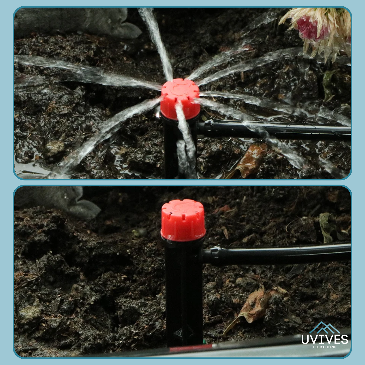 AquaDrip - Drip Irrigation Made Easy (Set of 100)