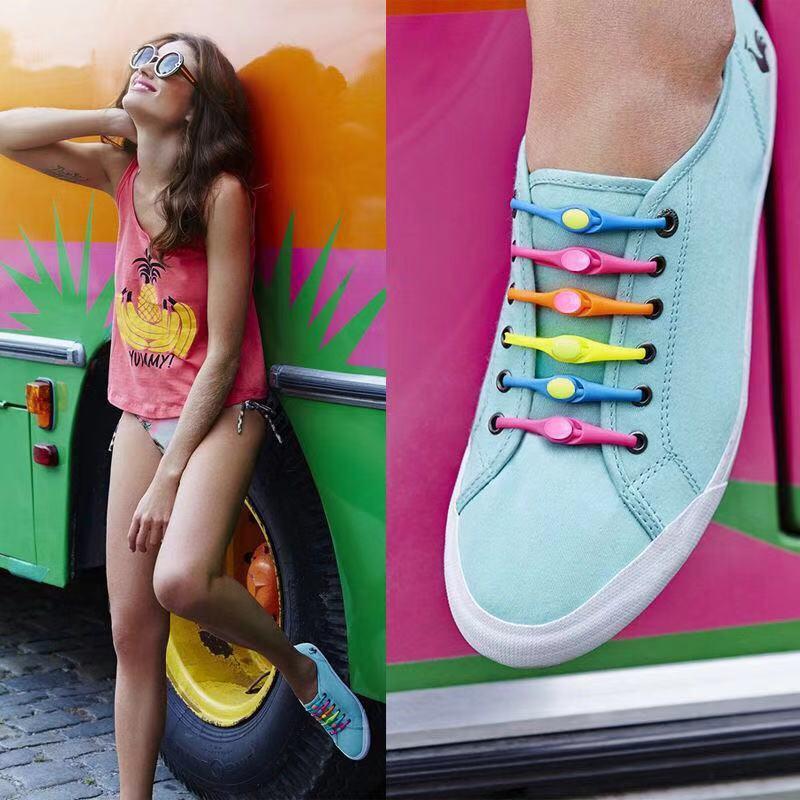 3+3 FREE | EasyTie™ - Waterproof Silicone Shoelaces [Last-day sale]