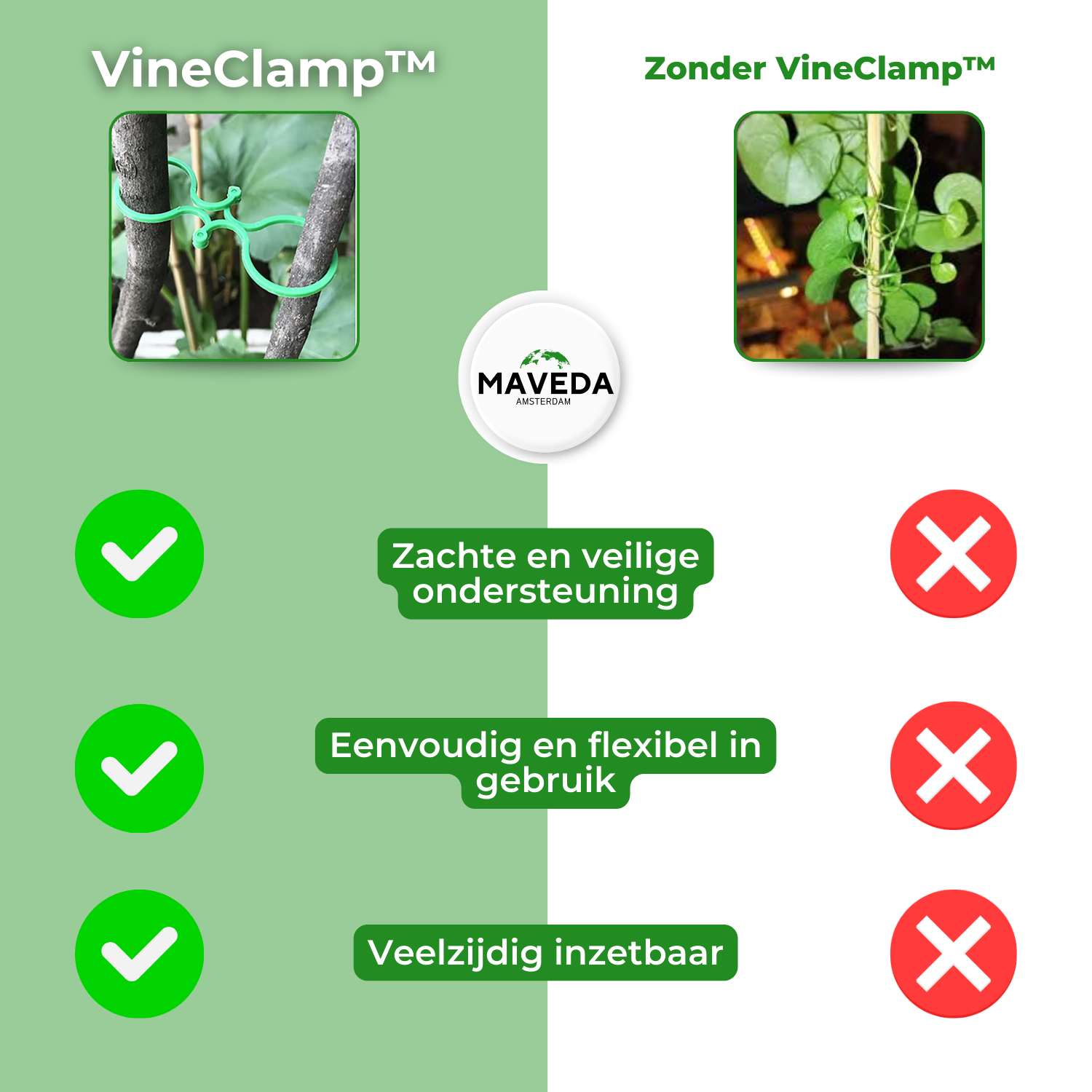 25+25 FREE | VineClamp™ - Plant Branch Holder