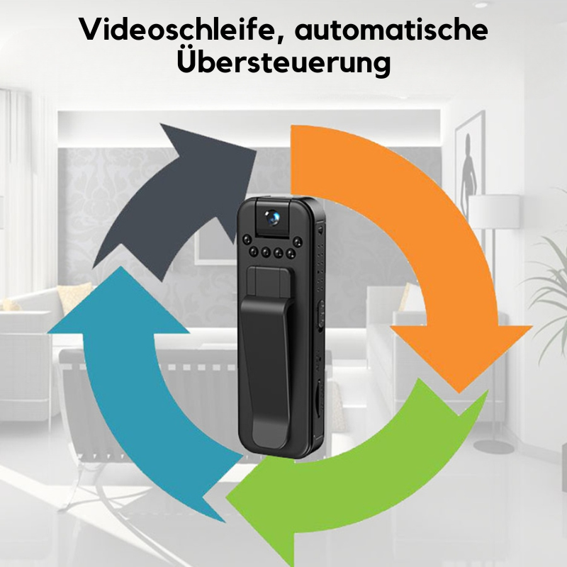 Compacte 1080p Mini Camera voor Duidelijke Reismomenten en Dagelijks Gebruik