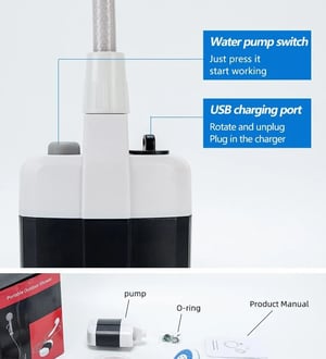 CampShower - shower like at home, wherever you are