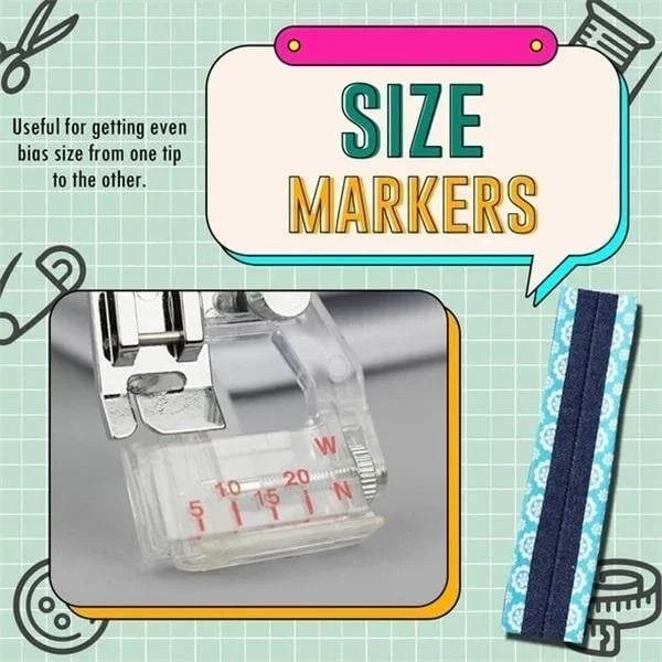 Buy 1+1 FREE | AdjustoBind™ - Adjustable Bias Binding Foot [Last Day Sale]