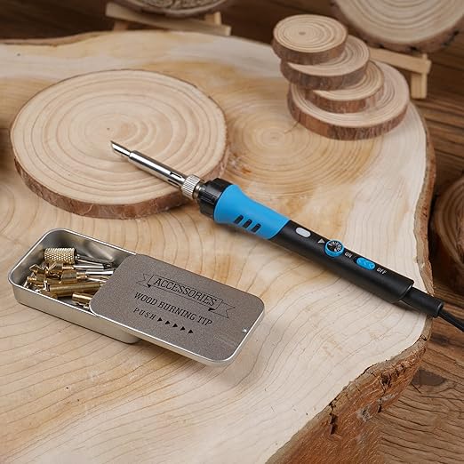 50% OFF | PyroCraft™ - Pyrography Kit | Includes 28 Attachments [Last Day Sale] 
