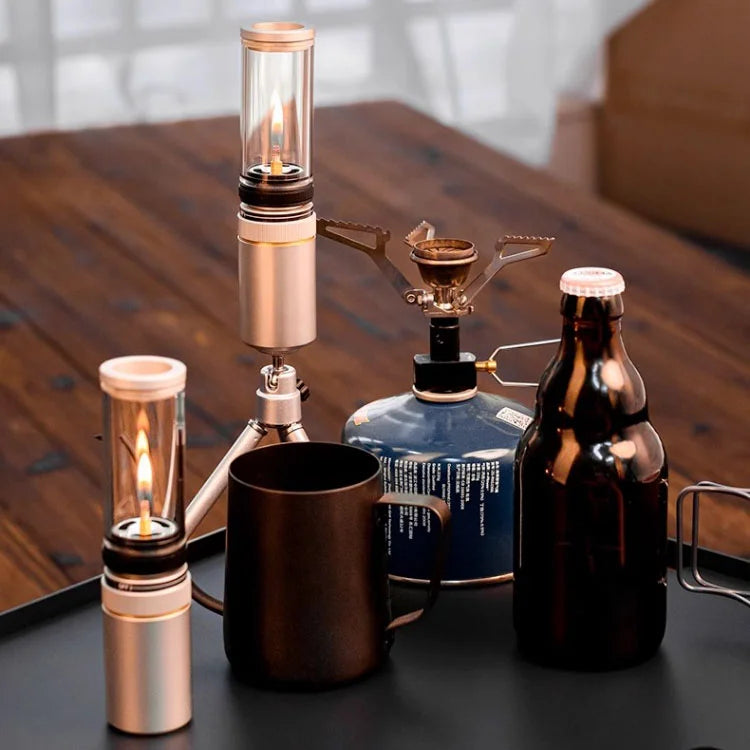 BlazeGlow - Stylish flame lamp for travel