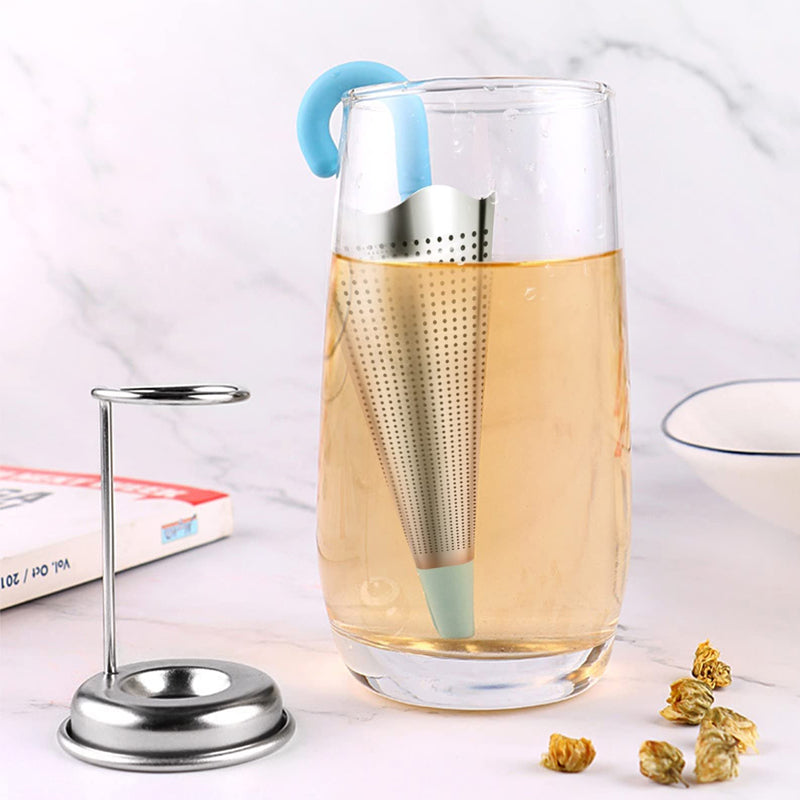 Stijlvolle Thee Infuser met Leuke Twist voor Liefhebbers van Losse Theebladeren