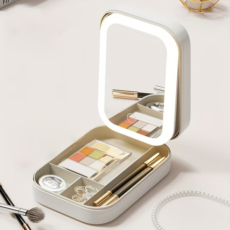 BelleBox™ Verlichte Make-up Koffer voor Glamour Onderweg