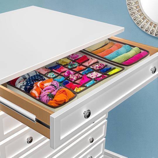 2+2 FREE | FoldiTidy - Foldable underwear storage system for the wardrobe