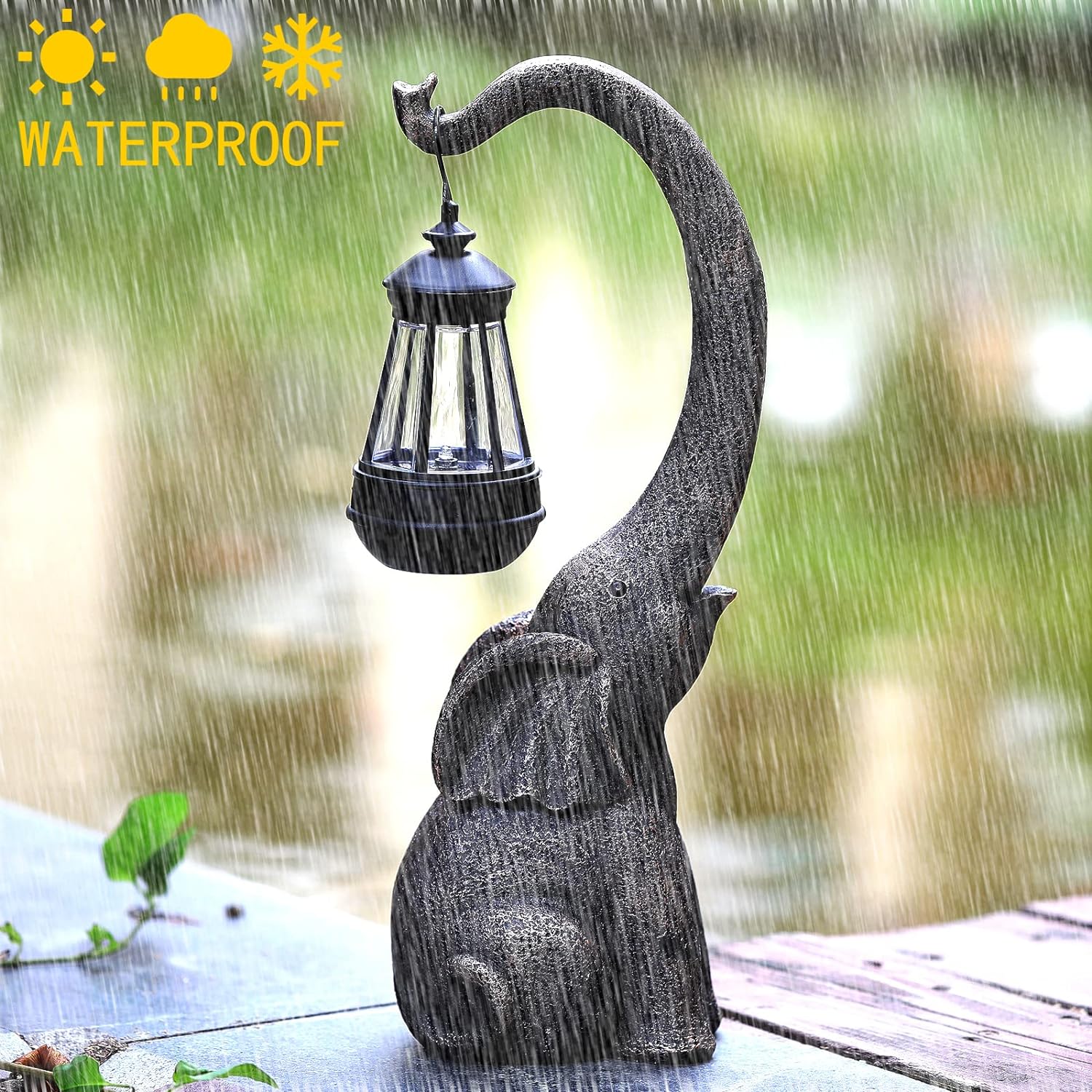 EnchantiLite - Enchanted Elephant Solar Lamp [Last Day Sale]