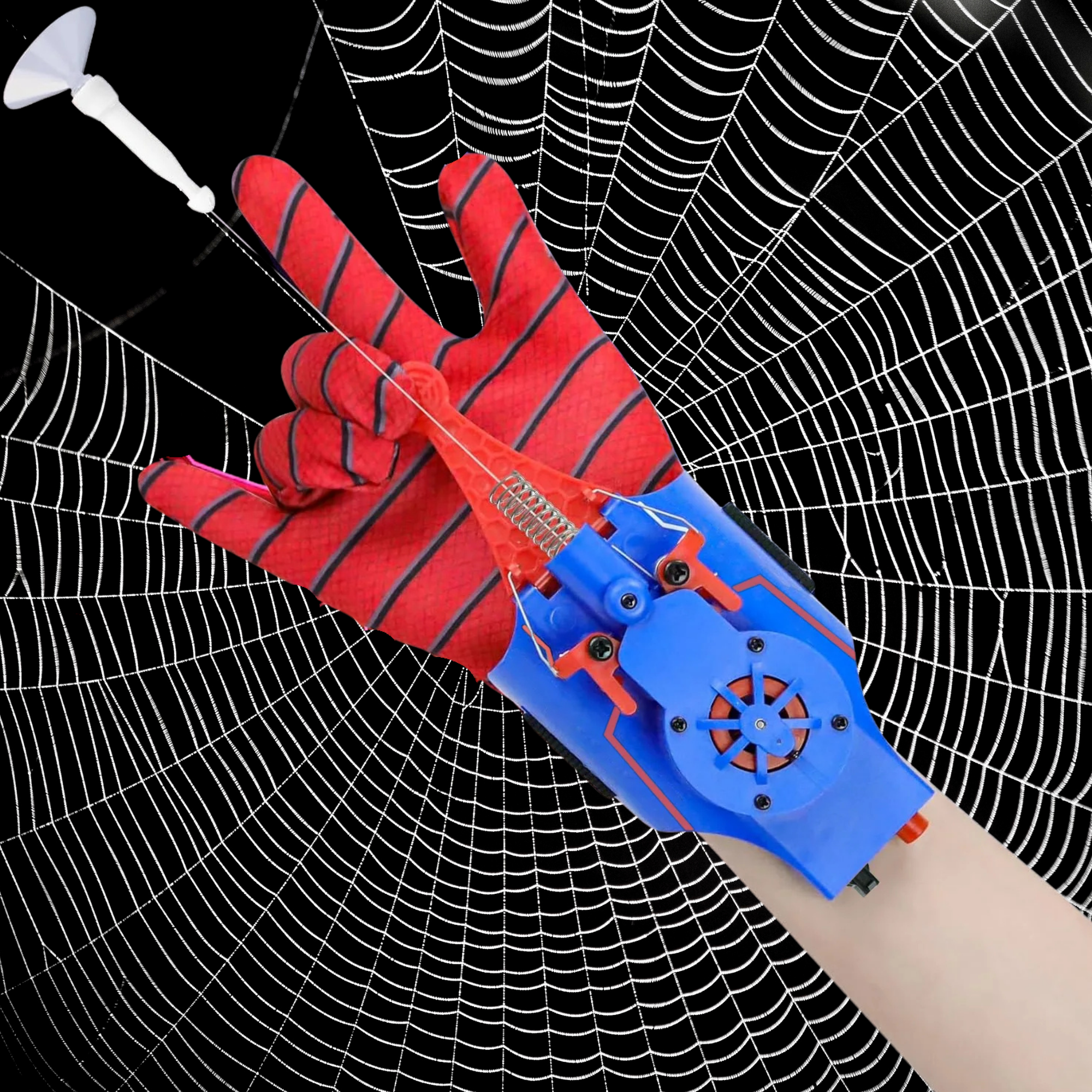 Spinnenweb Speelgoed Launcher voor Kinderen en Buitenplezier