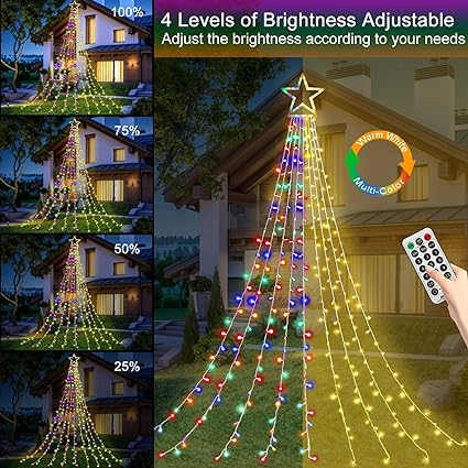 50% OFF | SparklePine - Multicolored LED Christmas Trees [Last Day Sale]