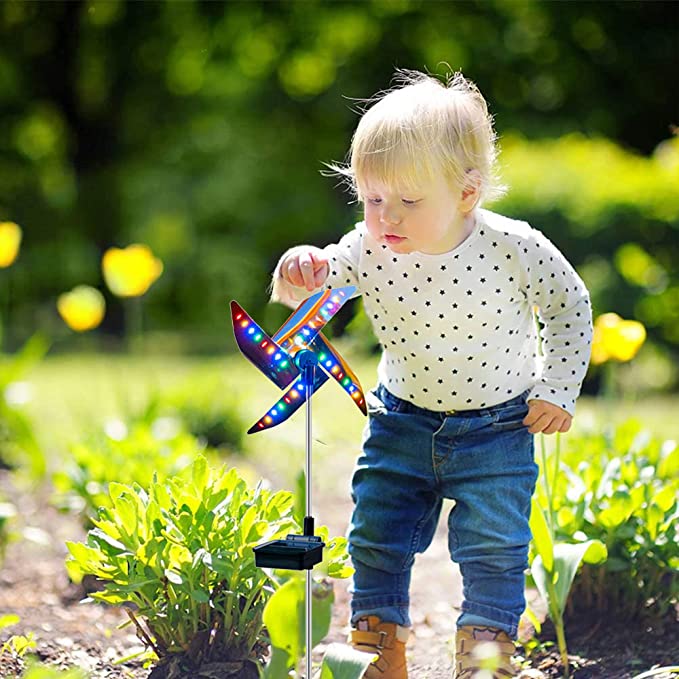 Buy 1+1 FREE | SpinGlow - Color and movement game for your garden at night