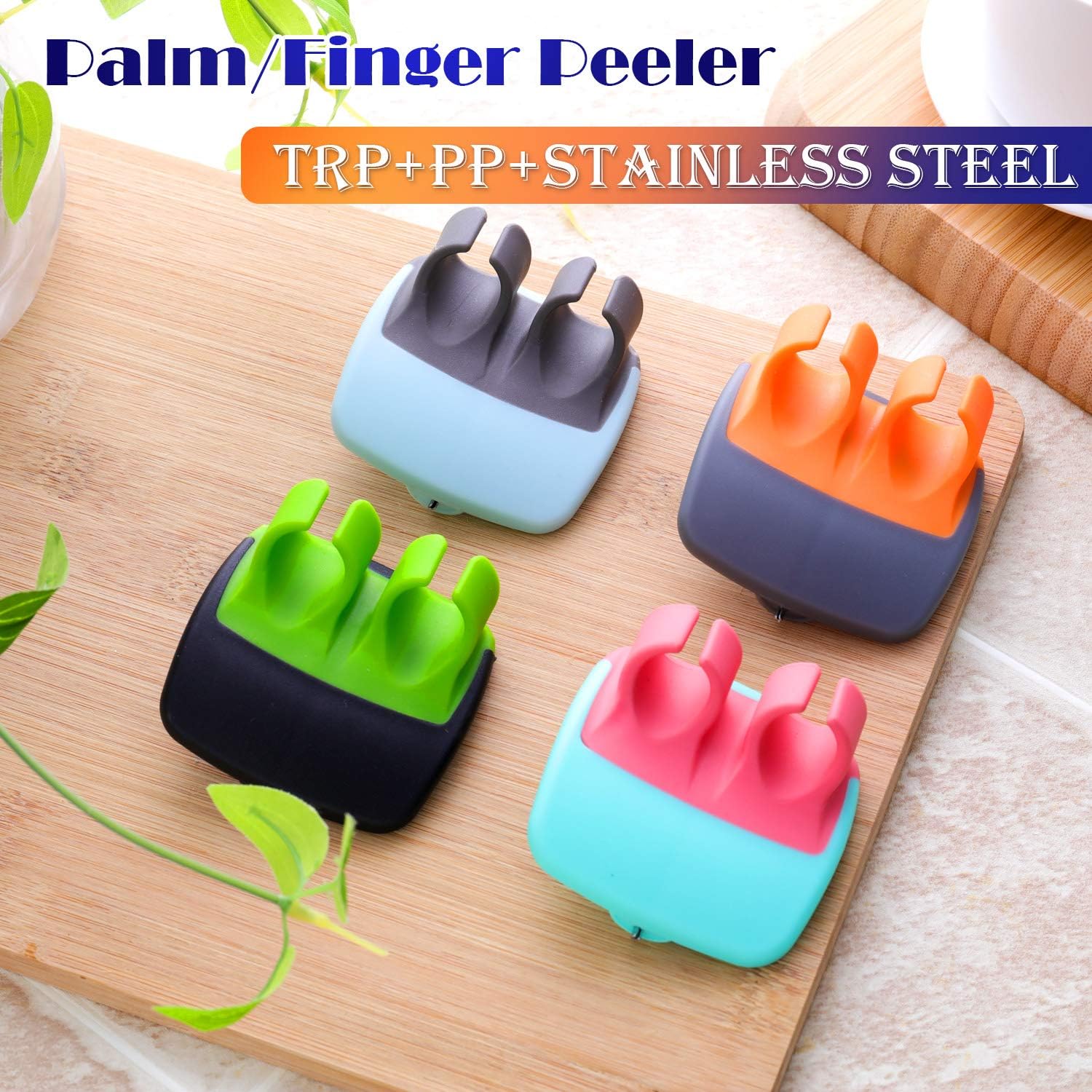 2+2 FREE | PeelRing - Finger-fast vegetable peeler set