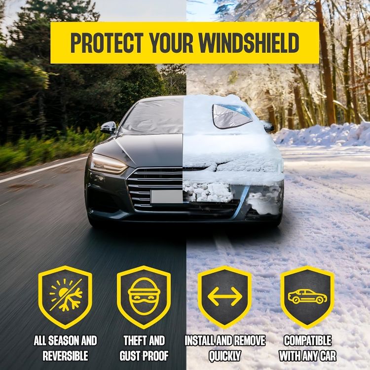 IceCover - Windshield protector against freezing snow