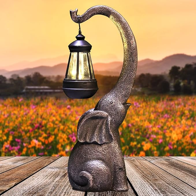 EnchantiLite - Enchanted Elephant Solar Lamp [Last Day Sale]