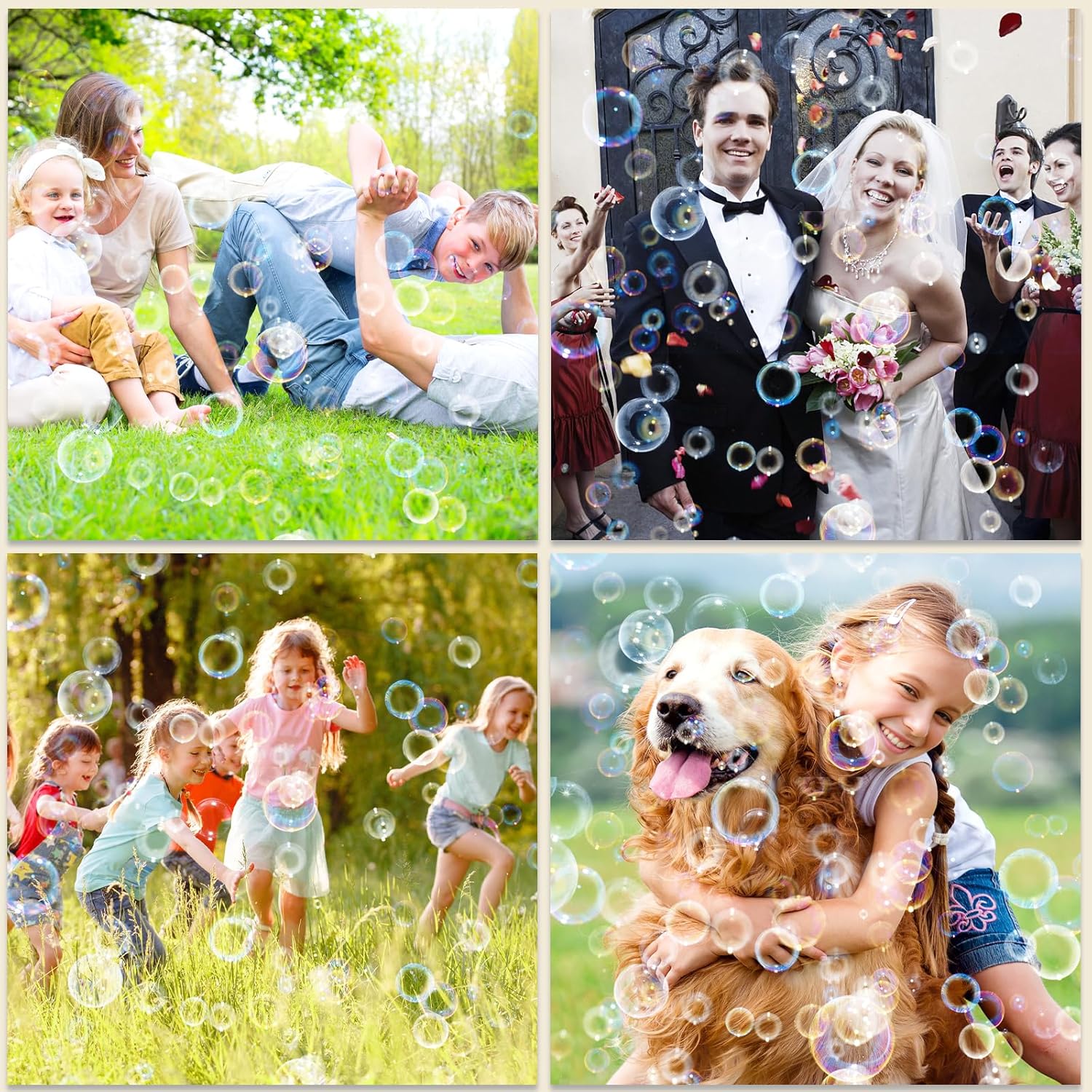 BubbleGlow - Magical soap bubbles with a colorful light effect!