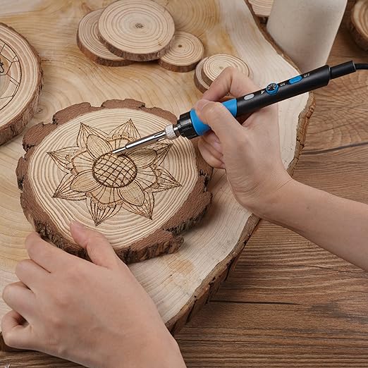 50% OFF | PyroCraft™ - Pyrography Kit | Includes 28 Attachments [Last Day Sale] 