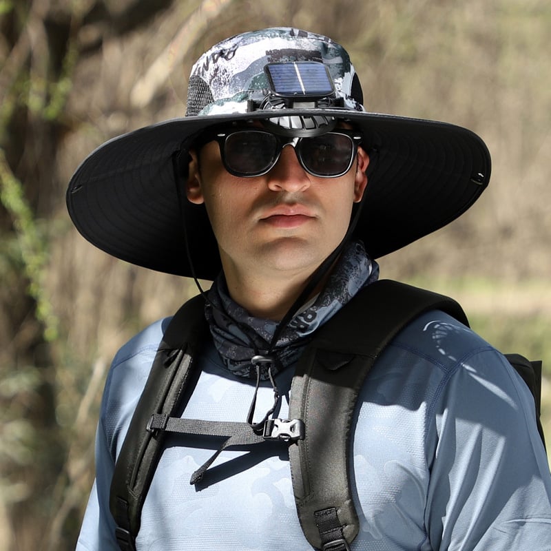 AirShade - Sun hat with integrated fan