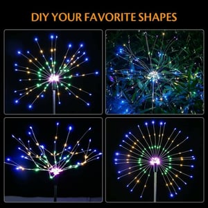 GlowBurst - solar-powered fireworks for your garden - completely without electricity