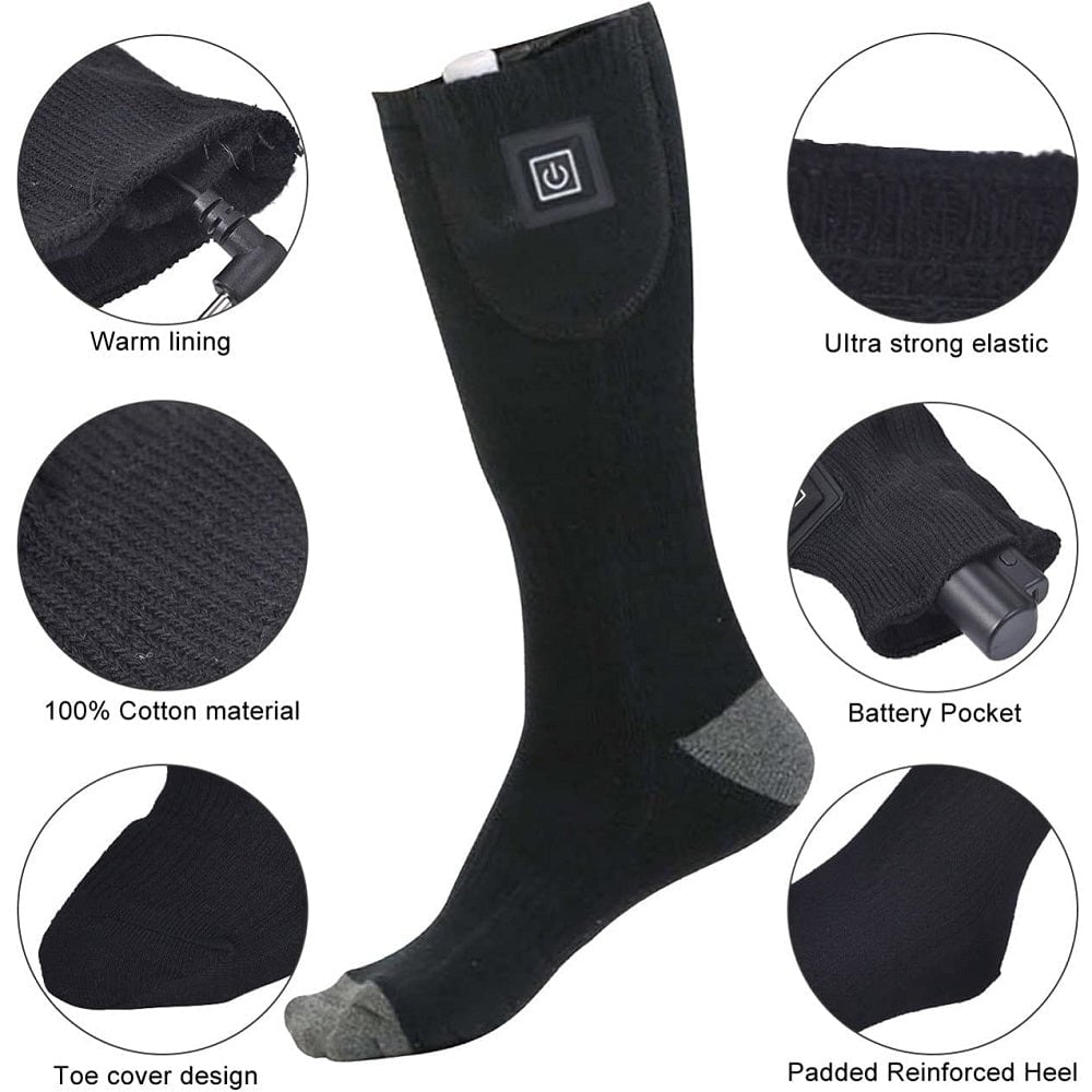 FootWarm - Heated socks, adjustable heat [Last day sale]