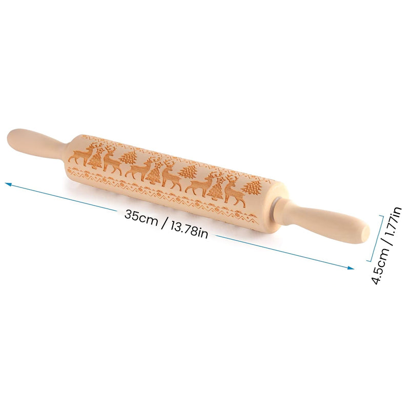 ChristmasRoller™ - Christmas Cookie Rolling Pin [Last Day Sale] 