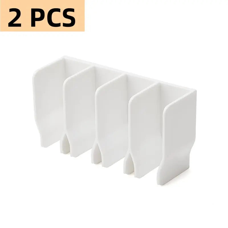 Ruimtebesparende Badkamer Organizer Set voor een Opgeruimd Huis