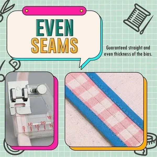 Buy 1+1 FREE | AdjustoBind™ - Adjustable Bias Binding Foot [Last Day Sale]