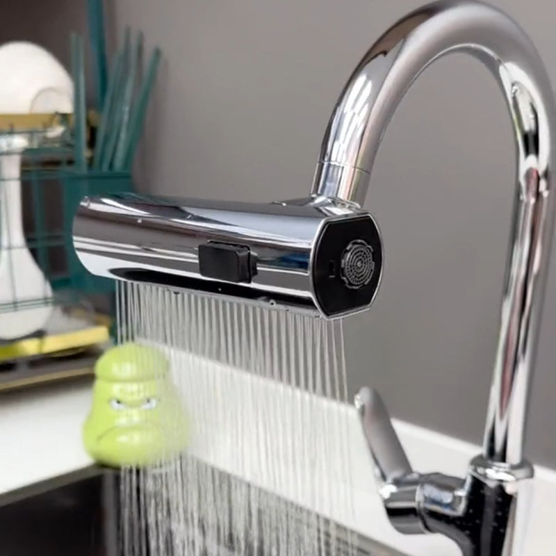 AquaVeyra opzetstuk met verschillende straalstanden voor de keuken