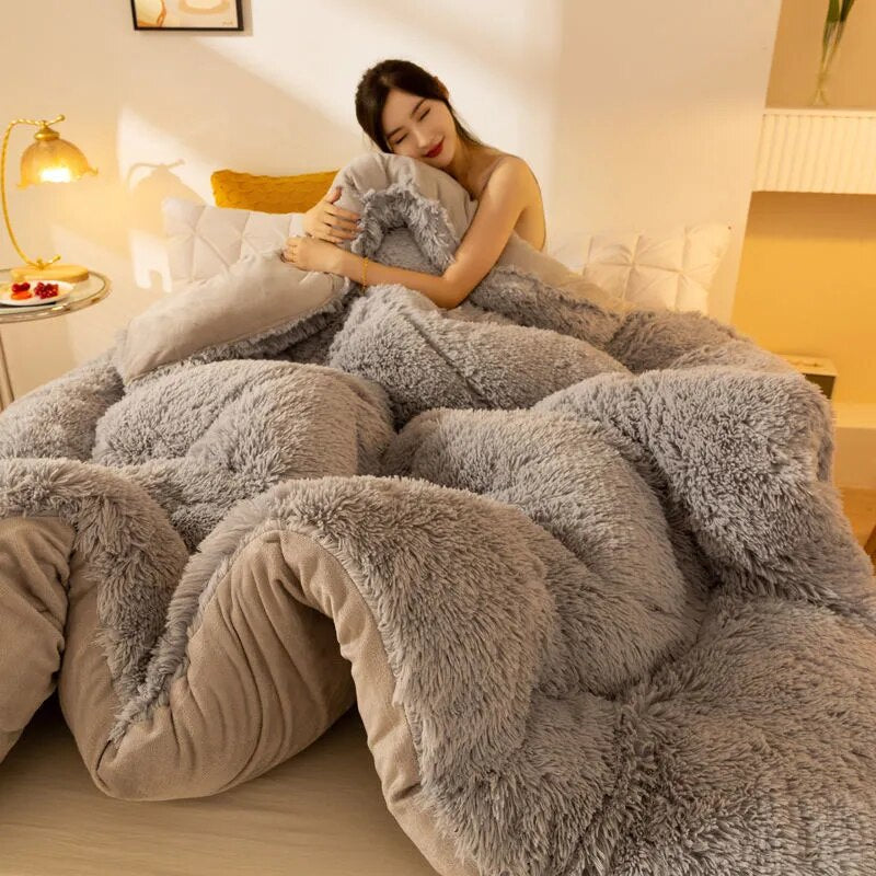 ShagLuxe - Plush Shaggy Duvet Cover Set [Last Day Sale] 
