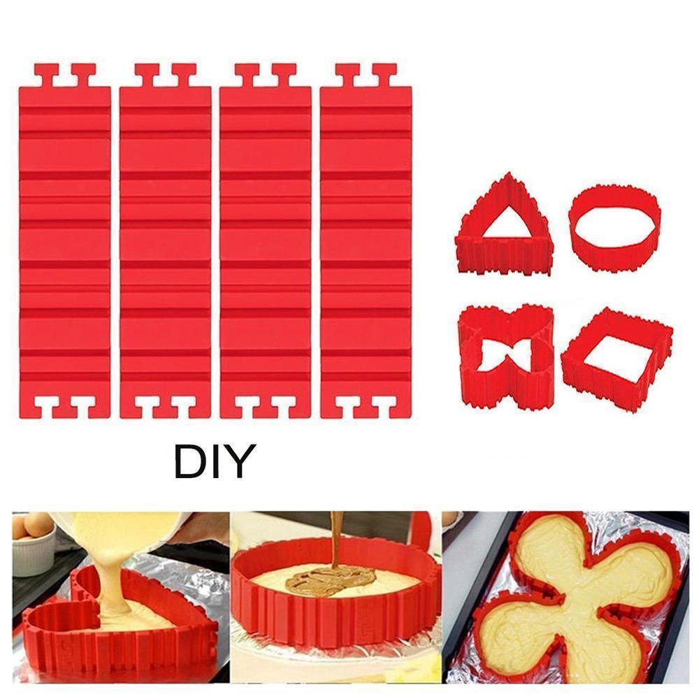 2+2 FREE | BakeArt™ - Silicone Cake Mold DIY