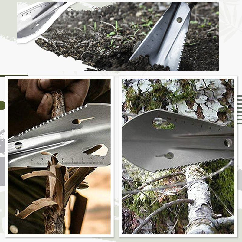 DuraShovel - Portable multifunctional hand shovel