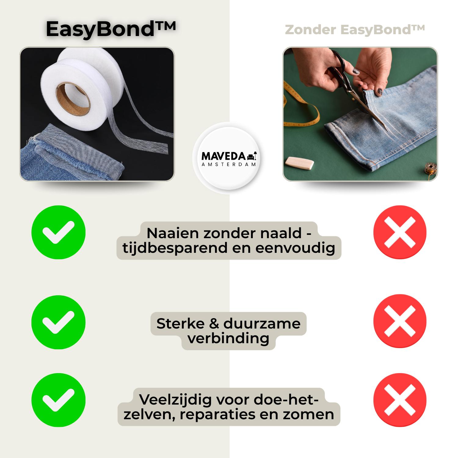 2+1 FREE | EasyBond - Sewing without effort