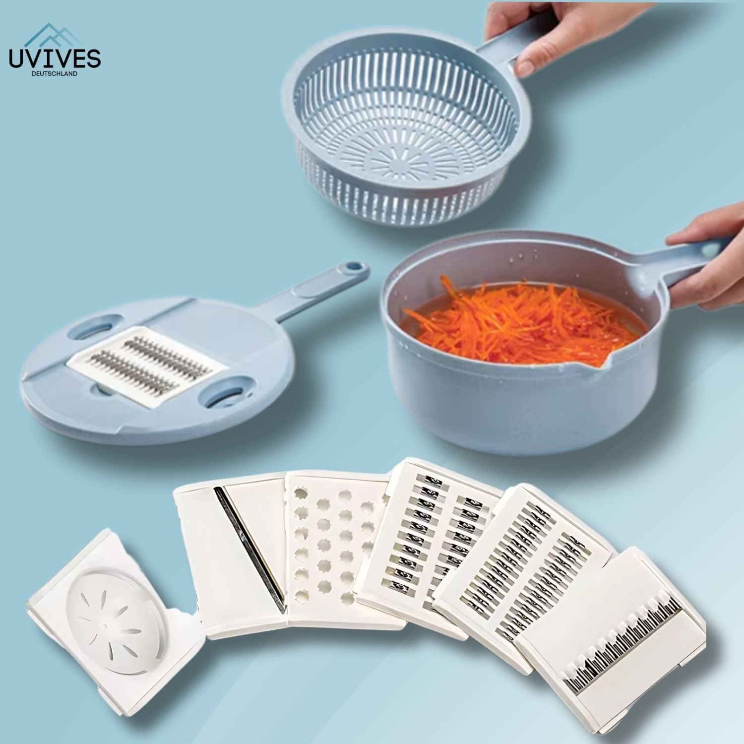 GrateCut™ - Multifunctional Vegetable Cutter