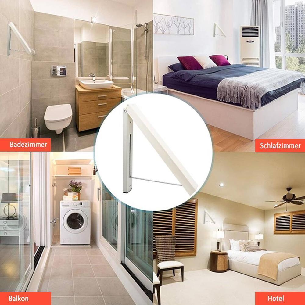 FlexoDry - Foldable retractable clothes rack
