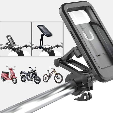 GearDock - Universal Waterproof Mobile Phone Holder for Bikes and Motorcycles [Last Day Sale]