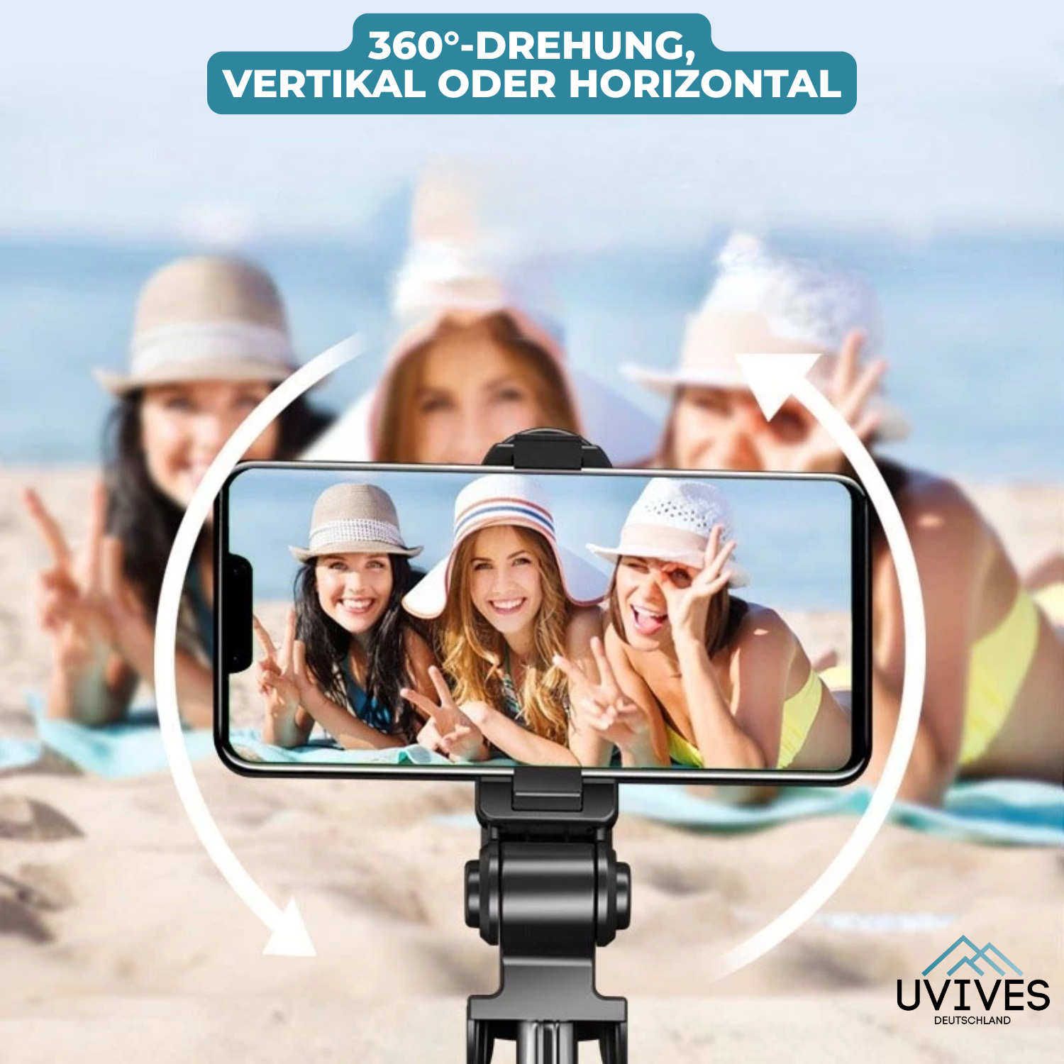 SnapPro - Your 6-in-1 Bluetooth selfie stick for perfect photos