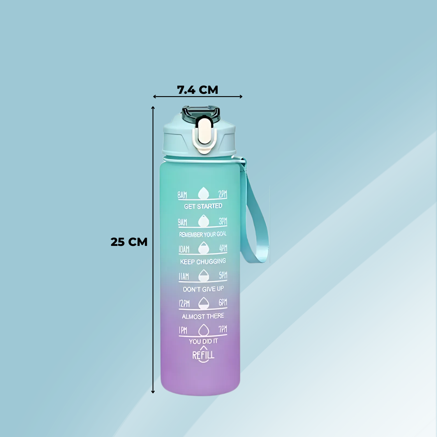 MotivaSip - Your daily motivator to drink (set of 3)